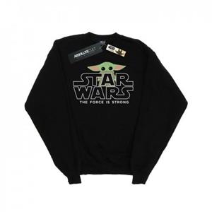 Star Wars Girls The Mandalorian The Child Sterk Sweatshirt 12-13 zwart