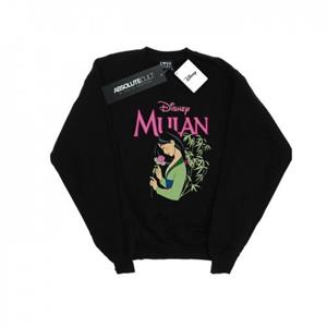 Disney Heren Mulan Roze Magnolia Sweatshirt M wit