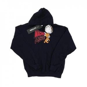 Tom And Jerry Mens Macho Mouse Hoodie M wit