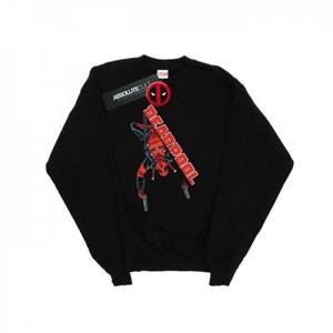 Marvel Deadpool Hang Split-sweatshirt voor heren L zwart