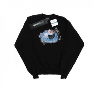 Disney Heren Frozen 2 Olaf Snow It All Sweatshirt L zwart