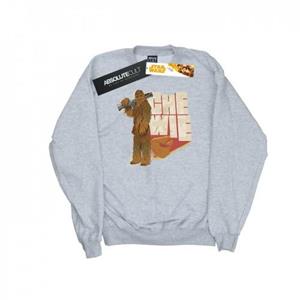 Star Wars Solo Chewie Falcon-sweatshirt voor heren L wit