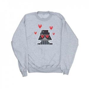 Star Wars Heren Valentines Vader In Love Sweatshirt M wit