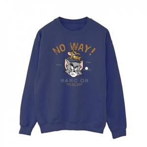 Tom And Jerry Tom en Jerry Heren Hang On Golf Sweatshirt L wit