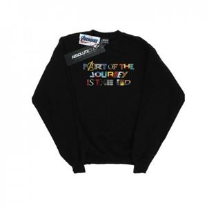 Marvel Heren Avengers Endgame Onderdeel van de Journey Sweatshirt M wit