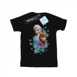 Disney Frozen Elsa en Anna zusters T-shirt voor jongens 12-13 wit