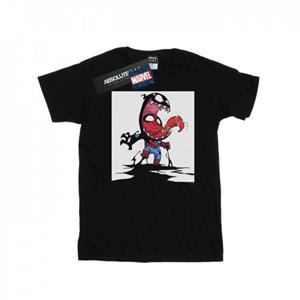 Marvel jongens Spider-Man Venom cartoon T-shirt 12-13 wit