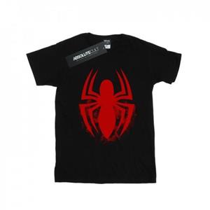 Marvel Boys Spider-Man logo embleem T-shirt 12-13 wit
