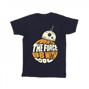 Star Wars jongens mogen het Force BB8 T-shirt 12-13 zwart