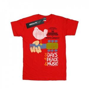 Woodstock jongens Festival poster T-shirt 12-13 houtskool
