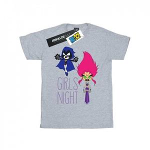 DC Comics Boys Teen Titans Go Girls Night-T-shirt 9-11 Years wit