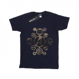 Marvel Boys Avengers Infinity War iconen T-shirt 7-8 Years wit