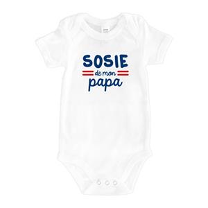Les Éphémères Body - SOSIE DE MON PAPA 3/6 mois wit