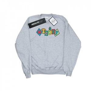 Disney meisjes Mickey Mouse fruitblokken sweatshirt 9-11 Years wit