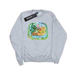 Disney Zootropolis City-sweatshirt voor meisjes 12-13 zwart