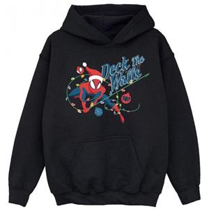 Pertemba FR - Apparel Marvel Universe Boys Spider-Man Deck The Walls-hoodie 12-13 zwart
