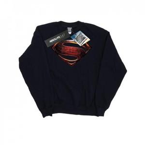 DC Comics Boys Justice League Movie Superman embleem sweatshirt 9-11 Years wit