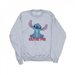 Disney Lilo en Stitch Stitch Cutie Pie-sweatshirt voor jongens 7-8 Years wit