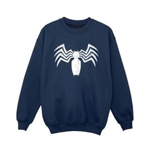 Marvel Boys Venom Spider Logo embleem sweatshirt 5-6 Years wit