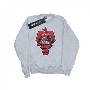 Marvel Boys Spider-Man Born Hero-trui 12-13 zwart