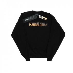 Star Wars Boys The Mandalorian Series Logo Sweatshirt 9-11 Years wit
