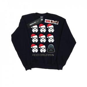 Star Wars Boys Christmas Humbug Sweatshirt 5-6 Years wit