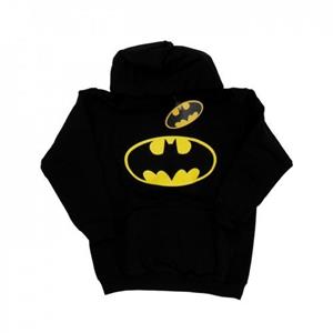 DC Comics jongens Batman-logo hoodie 12-13 zwart