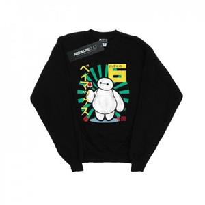 Disney Heren Big Hero 6 Baymax Lollypop Sweatshirt S wit