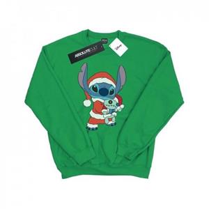 Disney Lilo en Stitch Stitch kerstsweater voor heren L wit