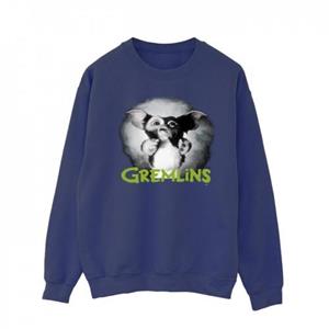 Gremlins heren bang groen sweatshirt L marineblauwe kleur
