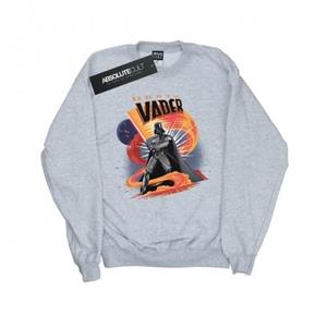 Star Wars Mens Darth Vader Swirling Fury Sweatshirt L wit