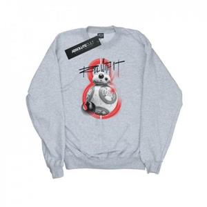Star Wars Mens The Last Jedi BB-8 Roll With It Sweatshirt L wit