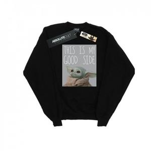 Star Wars Mens The Mandalorian The Child Good Side Sweatshirt M wit
