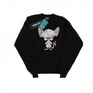 Animaniacs Heren The Brain Classic Pose Sweatshirt M wit