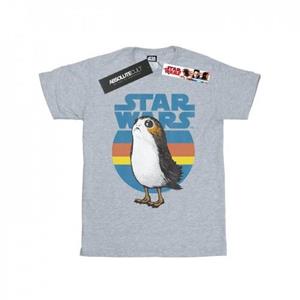 Star Wars meisjes het laatste Jedi Porg katoenen T-shirt 9-11 Years wit