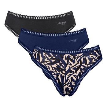 Sloggi 3 stuks GO Crush High Leg Briefs 