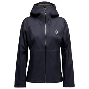 Black Diamond - Women's Fineline Stretch Shell - Regenjas, blauw