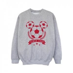 Disney Mickey voetbalhoofdsweater voor meisjes 9-11 Years wit