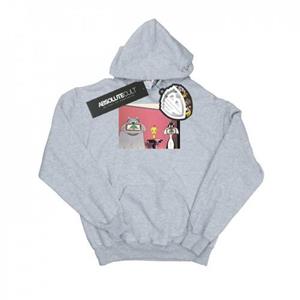 Looney Tunes heren kerstkaart hoodie L wit