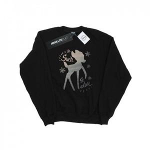 Disney Heren Bambi Winter Herten Sweatshirt S wit
