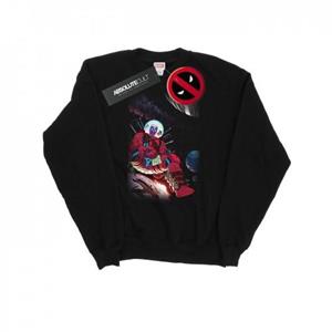 Marvel Deadpool Astronaut-sweatshirt voor heren L zwart