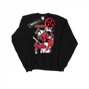 Marvel Deadpool Max-sweatshirt voor heren L zwart