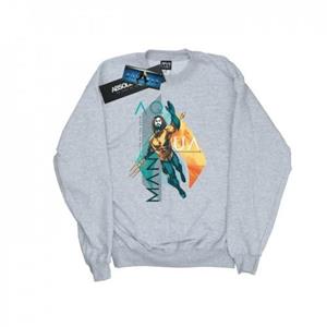 DC Comics Aquaman tropisch icoon-sweatshirt voor meisjes 5-6 Years wit