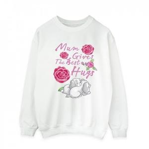 Disney heren Lady en de Vagebond moeder knuffels Sweatshirt M wit