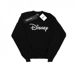 Disney heren Mickey Mouse logo hoofdsweatshirt M wit