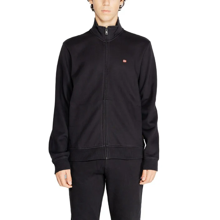 Napapijri Sweatjack met labelstitching, model 'BALIS'