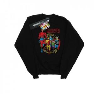 Marvel Comics Atlas Group-sweatshirt voor heren M wit