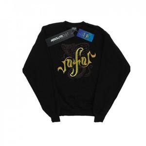 Disney Heren Aladdin Movie Jafar Snake Logo Sweatshirt L zwart