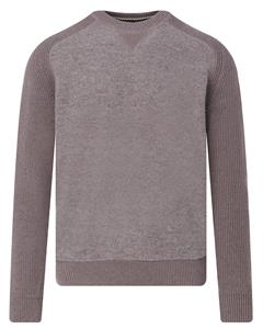 Boss Gebreide pullover met ribboorden, model 'Ematero'