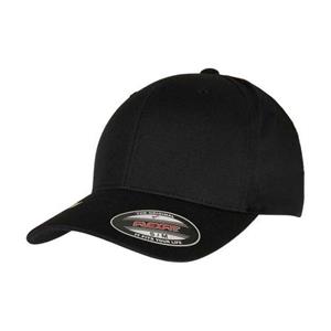 Flexfit baseballpet van gerecycled polyester L-XL donkerrode kleur